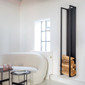 CUBIC FIRE Houtopslag - Zwart