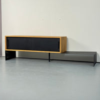 SAMPLE | TV-meubel | Zwart/Eiken