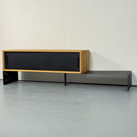 SAMPLE | TV-meubel | Zwart/Eiken
