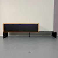 SAMPLE | TV-meubel | Zwart/Eiken